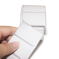 Étiquettes thermiques directes personnalisées 58x60 58x40 vierges ou imprimées, autocollantes, en papier blanc, pour codes-barres, rouleau d'étiquettes pour balance 58 mm