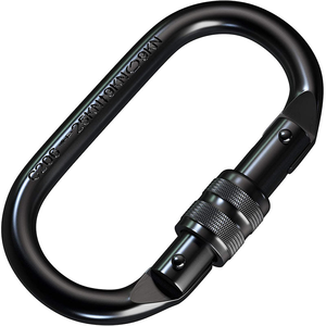 <span class=keywords><strong>Moschettone</strong></span> in <span class=keywords><strong>acciaio</strong></span> legato per arrampicata ad alta resistenza 2500kgs finitura semplice - Product Image 6
