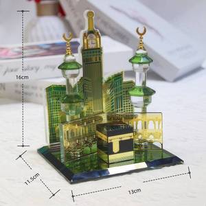 Modelo de Cristal 3D de la Kaaba, Duradero, para Decoración del Hogar, Sala de Estar, Estilo Islámico, Precio de Fábrica, Recuerdo - Product Image 1