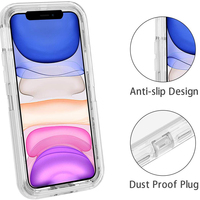 Coque de téléphone portable Flying Fashion Hard PC Cover 2 1, robuste, résistante aux chocs, transparente multicolores pour 14 13 12