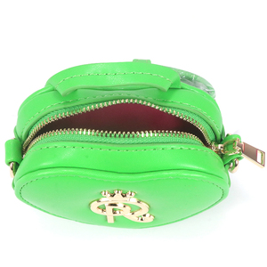 Hoa hồng đỏ trái tim ngọt ngào, hình dạng chéo mô hình PU Coin Purse/Wallet Bag đa chức năng Khuyến mại lưu trữ Bag với móc chìa khóa/ - Product Image 6