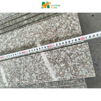 Günstige polierte Naturstein platte Pink Granite Stone G603 Flamed Polished Granite Natur fliesen Platte Outdoor Stair Step Riser