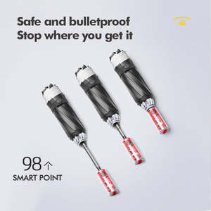 Parapluie de sécurité inversé automatique de haute qualité personnel d'affaires bande réfléchissante coupe-vent conception inversée 125cm cadeaux - Product Image 3