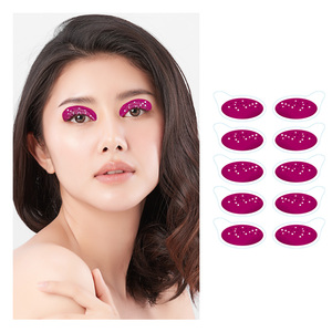 High Gloss Temporary Eye Makeup Sticker Waterproof Anti Sweat Flash Decal for Stage Party Performance Professional Use - Product Image 1