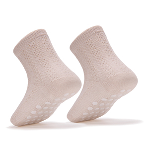 Meias infantis antiderrapantes respiráveis, meias de malha para bebês, meninos e meninas - Product Image 3