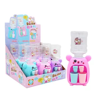 Grosir mainan dispenser air Mini rumah anak-anak miniatur dapur anak perempuan Set bayi perempuan 3-5 tahun