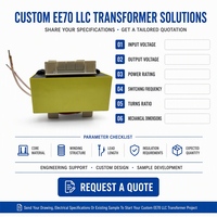 Transformateur de puissance à noyau de ferrite EE65 EE70 14V 25A EE55, transformateur onduleur 3000W 10kW, transformateurs variac monophasés