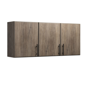 Eco-Friendly Wall <b>Cabinet</b> for Living Room, Black Storage <b>Cabinet</b>, Bathroom Pantry with 2 Adjustable Shelves - Product Image 4
