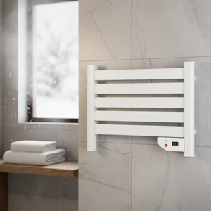 Calentador de Toallas Eléctrico Moderno de Pared <span class=keywords><strong>con</strong></span> Control Termostático, Impermeable IP24, <span class=keywords><strong>Toallero</strong></span> Calefactor para Hogar y Hotel - Product Image 1