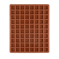 Ready Online 80 Cavities Square Silicon Mini Kuchen DIY Formen für die Schokoladen herstellung Kuchen Werkzeuge Silikon formen für die Kuchen dekoration