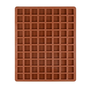 Pronto Online 80 cavità quadrato in Silicone Mini torta <span class=keywords><strong>stampi</strong></span> fai da te <span class=keywords><strong>per</strong></span> la produzione di cioccolato strumenti <span class=keywords><strong>per</strong></span> torte <span class=keywords><strong>stampi</strong></span> in Silicone <span class=keywords><strong>per</strong></span> la decorazione di torte - Product Image 2