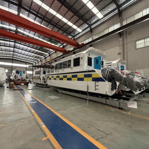 Imbarcazione <span class=keywords><strong>da</strong></span> Lavoro in Alluminio Saldato, Catamarano per Pattugliamento e Soccorso Marittimo - Product Image 4