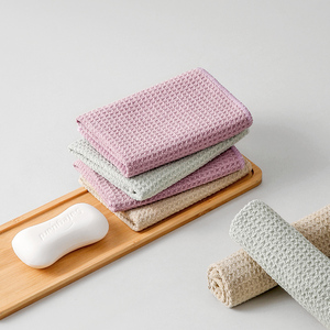 Toallas de Microfibra Reutilizables con Tejido Waffle, Paños de Limpieza Antiarañazos para Platos de Cocina y Pulido de Acero Inoxidable - Product Image 4