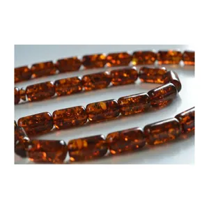 Red Cherry Color Baltic Amber Islamic Prayer Beads 49 G for Worldwide Buyers