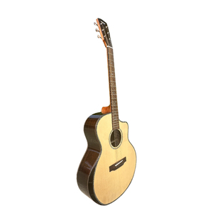 <span class=keywords><strong>Guitare</strong></span> acoustique Boult de haute qualité, modèle Jumbo Fingerstyle, avec table en épicéa massif, dos et éclisses en palissandre, et poignée avec accoudoir. - Product Image 1