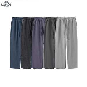 <span class=keywords><strong>Pantalones</strong></span> Deportivos de Pierna Ancha de Alta Calidad, Personalizados, Gruesos, para <span class=keywords><strong>Hombre</strong></span>, Holgados, Rectos - Product Image 2