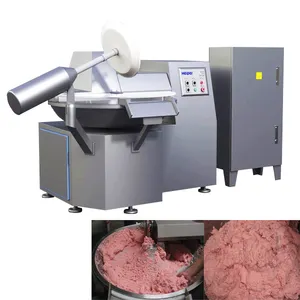 Industrial stainless steel meat bowl cutter mixer machine commercial bowl cutter 20L-550L