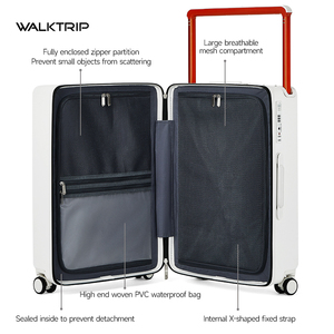 Walktrip 26 pollici Unisex PC Multi-funzionale valigia con Spinner ruote di <span class=keywords><strong>medie</strong></span> dimensioni sportsshipping scatola valigia - Product Image 2