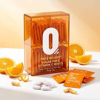 OEM Merk Suikerloze Xylitol Anti-cariës Gezonde Geperste Munt Reinigende Tanden Multi-smaak Harde Snoepjes