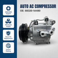 Compresseur de climatisation automatique SCSA06C OE 88320-1A480 12V R134a avec embrayage pour Toyota Corolla – Vente en gros