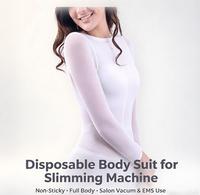 Combinaison jetable pour machine amincissante, combinaison de compression intégrale pour la thérapie par le vide et le massage de remodelage corporel