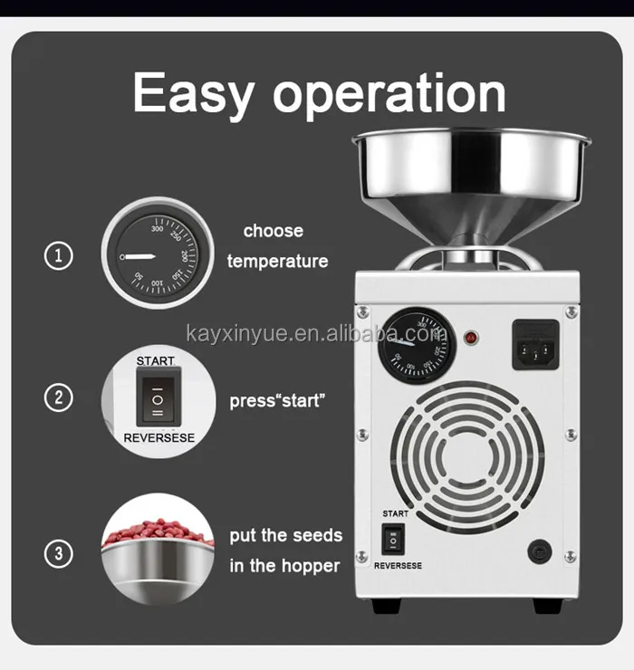 Groundnut oil extraction machine price and black seed oil press machine for sale