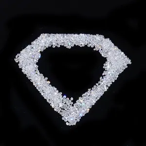 天然ダイヤモンドvvs透明度0.8-4mmラウンドブリリアントカットルーズオリジナル価格最高品質GIA認定天然ダイヤモンド