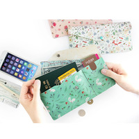 Portefeuille de voyage personnalisé en PVC pour passeport, organiseur de billets, porte-documents, pochette enveloppe