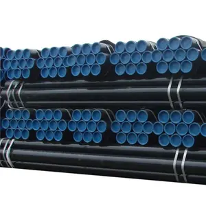 Tubo de aço carbono redondo A106 API 5L A53 A106 API 5L sch 40 ERW tubo de aço carbono tubo de seção oca