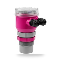 Transmetteur de niveau de liquide à ultrasons 4-20mA RS485 pour la surveillance du niveau des réservoirs de traitement de l'eau, de 5m à 40m