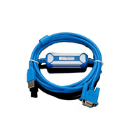 AMSAMOTION USB-MD204L Cable de Datos de PVC de 2.5-3 Metros con Conductor de Cobre para Uso Industrial, Pantalla Táctil HMI, Temperatura de Funcionamiento