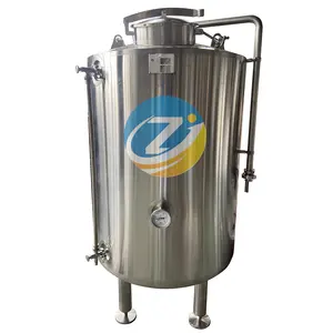 Bira fermantasyon bira soğutucu tankı için likör distillery glikol chiller için ZJ yeni zanaat 600L