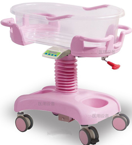 Adjustable Movable ABS Infants Hospital Bed