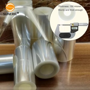 Clear Eco-Friendly Rectangle Baking Protection Transparent Wrap PET Sheet <strong>Cake</strong> <strong>Collar</strong> for <strong>Cake</strong> and Chocolate Mousse - Product Image 3
