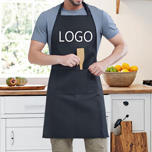 ผ้ากันเปื้อนทำอาหารใช้ได้ทั้งชายและหญิงลายพิมพ์พิมพ์พิมพ์ซับลิเมชันแบบ DIY กระเป๋าตลกใช้ในงานปาร์ตี้ - Product Image 1