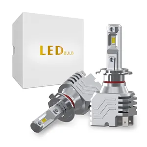 Mini lâmpada de farol automotivo, lâmpada led, h7, h18, h4, h19, hb3/9005, hb4/9006, h8, h11