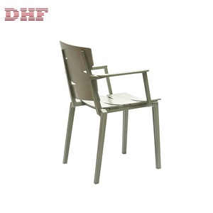 Meilleure Vente <span class=keywords><strong>Prix</strong></span> Raisonnable Haute Qualité Accoudoir En Plastique Chaise <span class=keywords><strong>De</strong></span> <span class=keywords><strong>Jardin</strong></span> Mobilier D'extérieur - Product Image 4