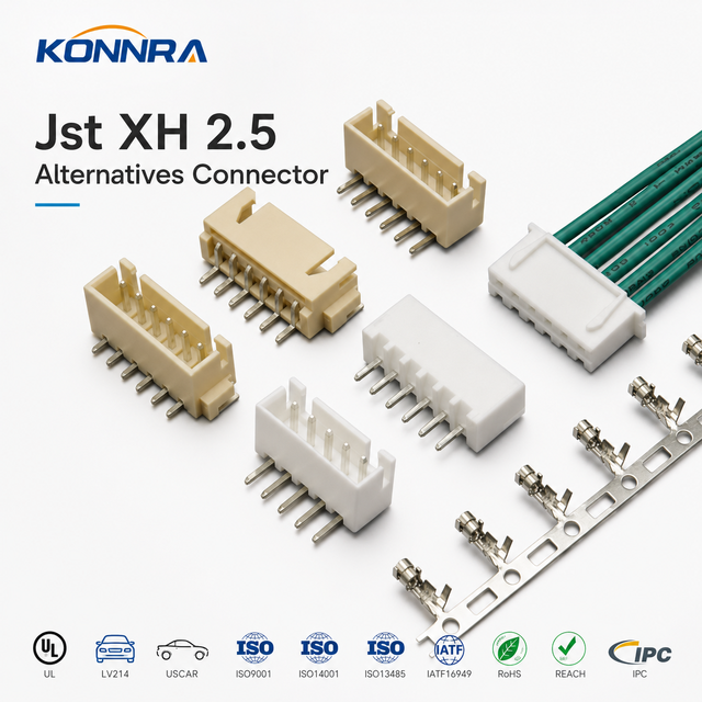 High Quality Bulk Wholesale Price 2.5mm Pitch Wire to Board Connector Equivalent to JST XH in Stock Quick Ship Wholesale