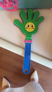 Clappers de mano a granel, 24cm, para hacer ruidos, favores de fiesta, aplausos, para premios de juegos de cumpleaños, 1 unidad - Product Image 4