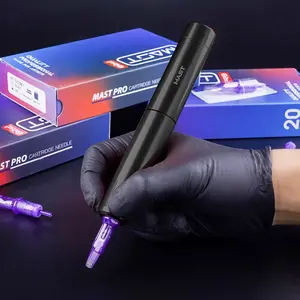 마스트 투어 Y22 그라디언트 컬러 전문 무선 눈썹 영구 화장 문신 기계 펜 회전 문신 기계 펜