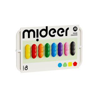 Mideer-crayón de guisante para niños, lápiz de pintura profesional lavable, no sucio, a base de aceite, seguro para bebé - Product Image 1