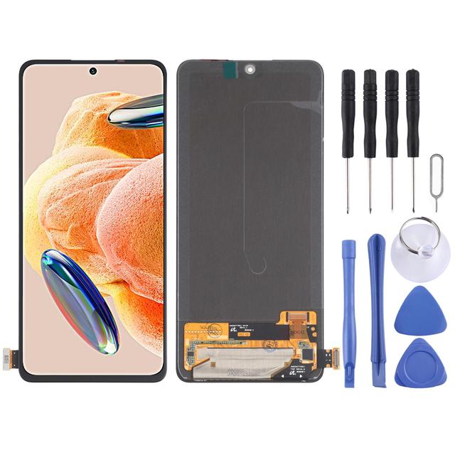 For Xiaomi Redmi Note 12 Pro 4G Original AMOLED LCD Screen Digitizer Full Assembly Replacement Repair Parts