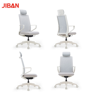 Sedia <span class=keywords><strong>da</strong></span> Ufficio Girevole Moderna con Rete, Braccioli Fissi, Poggiatesta Regolabile, Design Ergonomico, Altezza Regolabile, per <span class=keywords><strong>Casa</strong></span>/Ufficio/Officina - Product Image 5