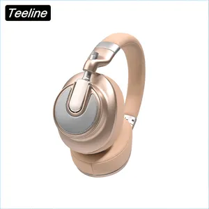 Cuffie Wireless over ear con microfono V5.0 cuffie con cancellazione attiva del rumore con driver in titanio da 40mm