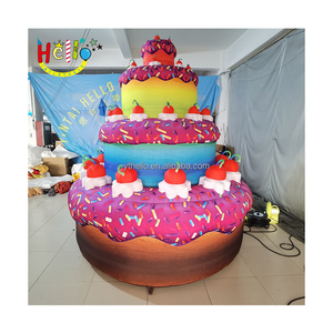 Fiesta de cumpleaños Decoración Publicidad Pastel <span class=keywords><strong>Inflable</strong></span> Pastel Publicidad <span class=keywords><strong>Inflable</strong></span> - Product Image 1