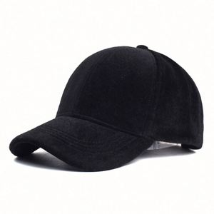 Gorras de Béisbol de Lana y Cachemira para Mujer, de Alta Calidad, Color Sólido, Cálidas para Invierno, Venta al Por Mayor - Product Image 3