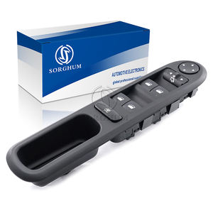 Sorghum 6554.ER 96468704XT Interruptor del panel de control de la ventana principal eléctrica delantera izquierda para <span class=keywords><strong>Peugeot</strong></span> <span class=keywords><strong>407</strong></span> SW 2004-2014 - Product Image 1