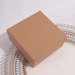 Custom Logo Printed <b>Wedding</b> Gift <b>Card</b> <b>Box</b> <b>Wedding</b> Perfume Watch Packaging Unique Square Kraft Jewelry <b>Box</b> - Product Image 2
