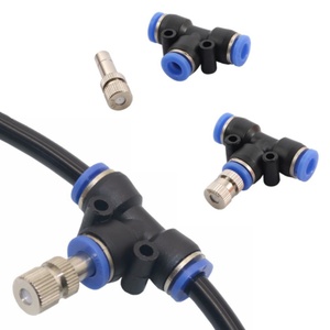 Boquillas de pulverización de latón de baja presión de 6 mm para sistema de nebulización de refrigeración para invernaderos al aire libre, boquillas de riego por goteo atomizadoras - Product Image 6