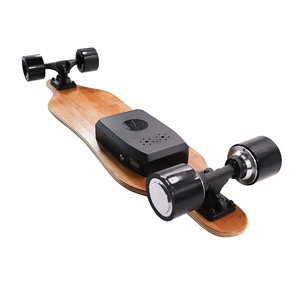 Planche à roulettes en érable personnalisée professionnelle à 7 plis, moteur à double moyeu 350W*2, 20 km/h, roue en PU de 70 mm, longboard, mini planche à roulettes - Product Image 2